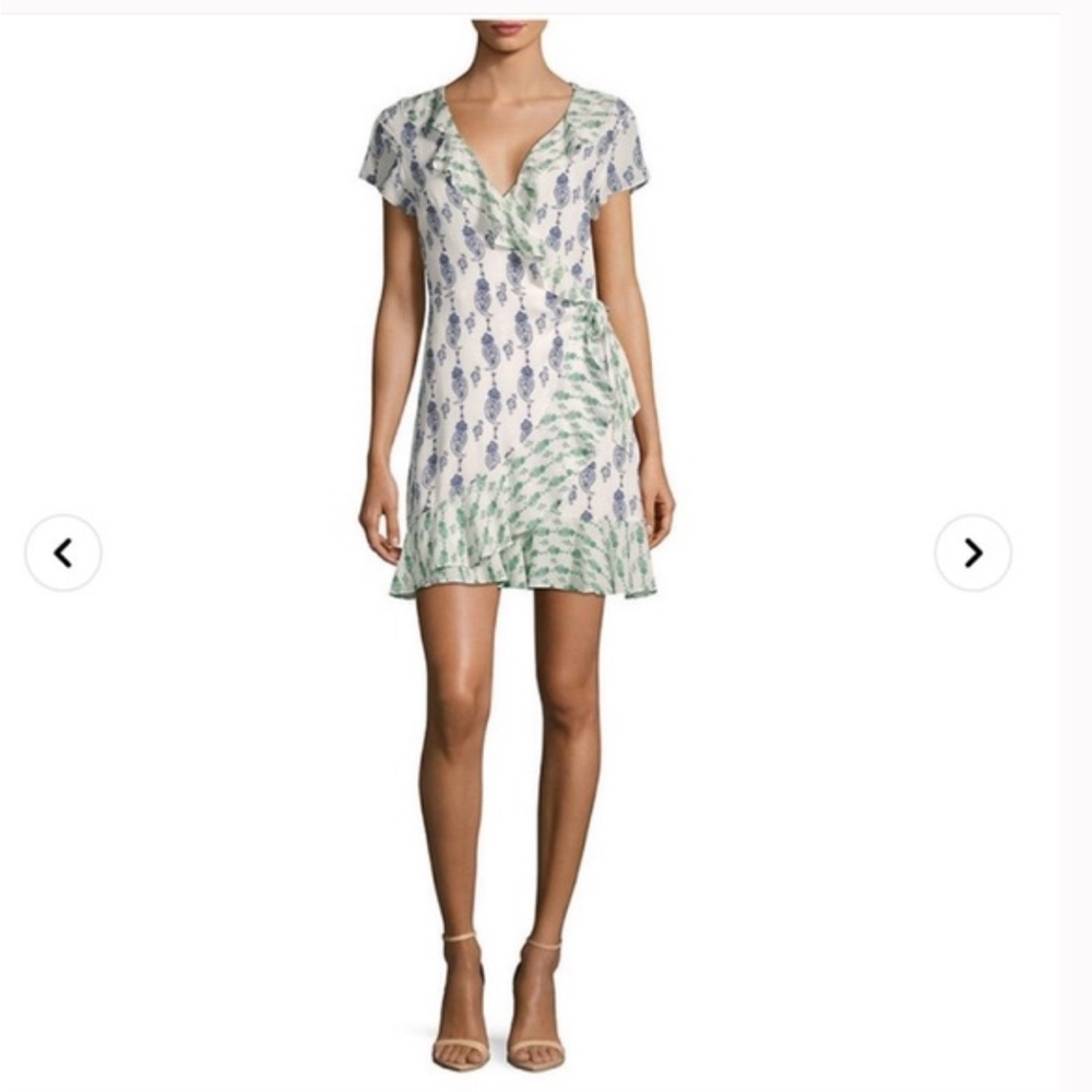 Anthropologie 1-St Sight Wrap Dress
White Paisley Mini Size XS
